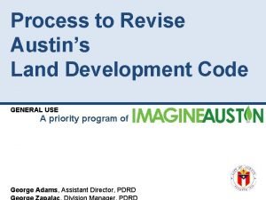 Land development code austin