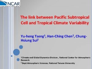 The link between Pacific Subtropical Cell and Tropical