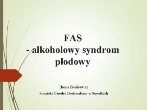 Syndrom alkoholowy