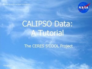 Calipso data download