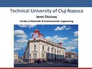 Technical university of cluj-napoca academic staff