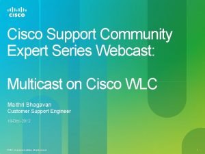 Cisco support forums