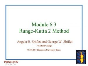 Module 6 3 RungeKutta 2 Method Angela B