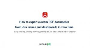 Jira software pdf