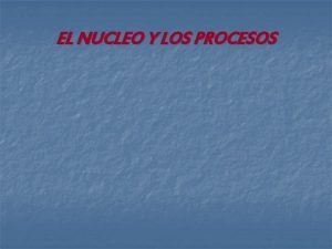 Bloque de control de procesos