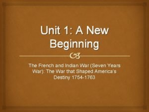 French for new beginning