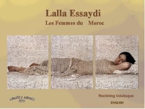 Lalla Essaydi Les Femmes du Moroc Reclining Odalisque