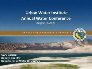 Urban water institute