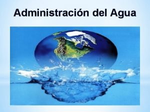 Problemas de agua en el mundo