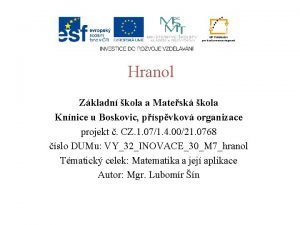 Obsah hranolu vzorec