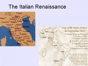 Italian renaissance ppt