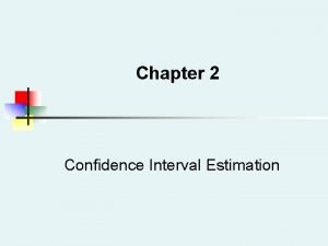 T distribution confidence interval