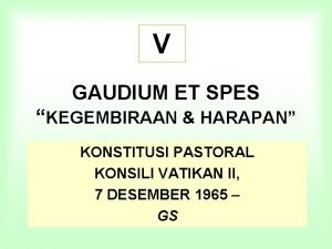 Gaudium et spes enciclica
