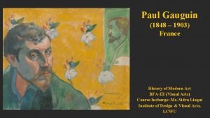 Paul gauguin early life