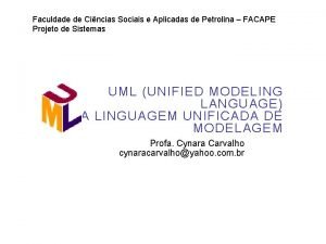 Faculdade de Cincias Sociais e Aplicadas de Petrolina