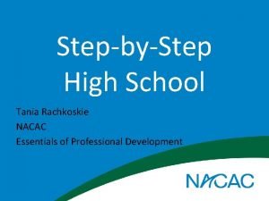 Nacac step by step