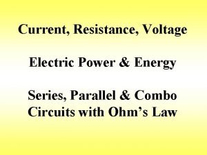 How to find total resistance in a series circuit