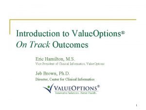 Value options provider connect