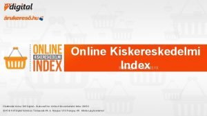 Online Kiskereskedelmi Index Sajtreggeli 2015 03 10 Hivatkozsi