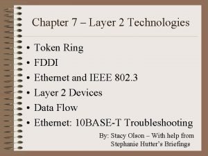 Fddi osi layer