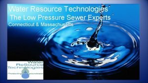 Water resource technologies