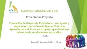 Proyecto de cultivadores