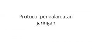 Protocol pengalamatan jaringan IPv 6 Dalam IPv 6