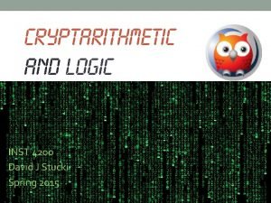 Cryptarithmetic problem logic+logic=prolog