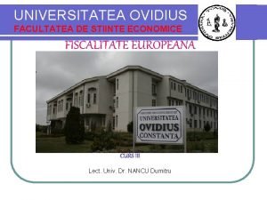 Fse ovidius