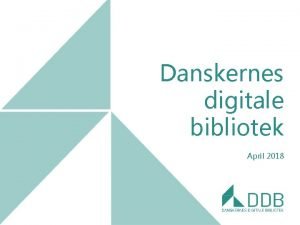 Danskernes digitale bibliotek