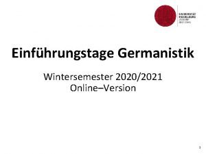 Sign up uni heidelberg germanistik