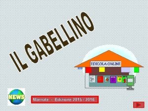 Marnate Edizione 2015 2016 Progetto di educazione stradale