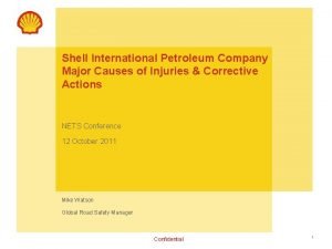 Shell international petroleum company