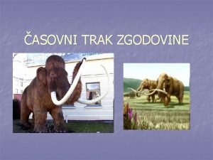 časovni trak zgodovine