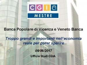 Veneto banca