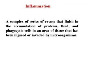 Types of inflammation