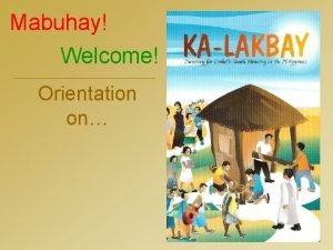 Kalakbay youth ministry