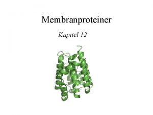 Integralt membranprotein