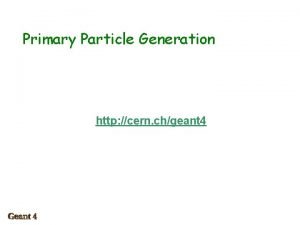 Particle gun Particle gun