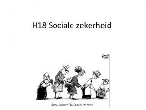 H 18 Sociale zekerheid 5 3 De kandidaat