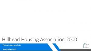 Hillhead housing association