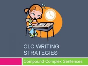 Complex sentence formulas