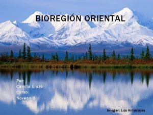 Bioregion oriental