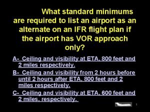 4085 What standard minimums are required to list