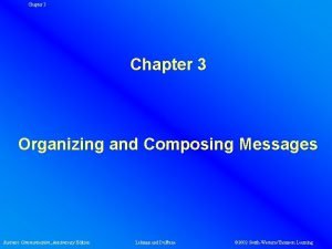 Composing the message in business communication