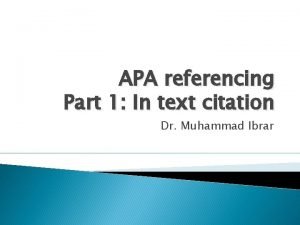 In text citation apa 2 authors