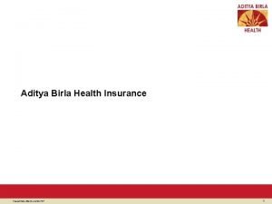 Aditya birla nuvo health insurance