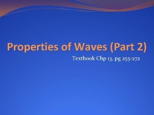 Transverse and longitudnal waves