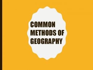 Qualitative data ap human geography definition