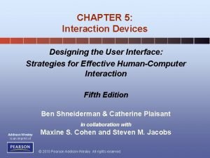 5 interactive devices